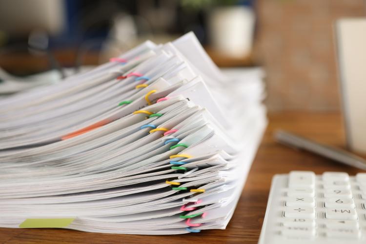 Document support 
